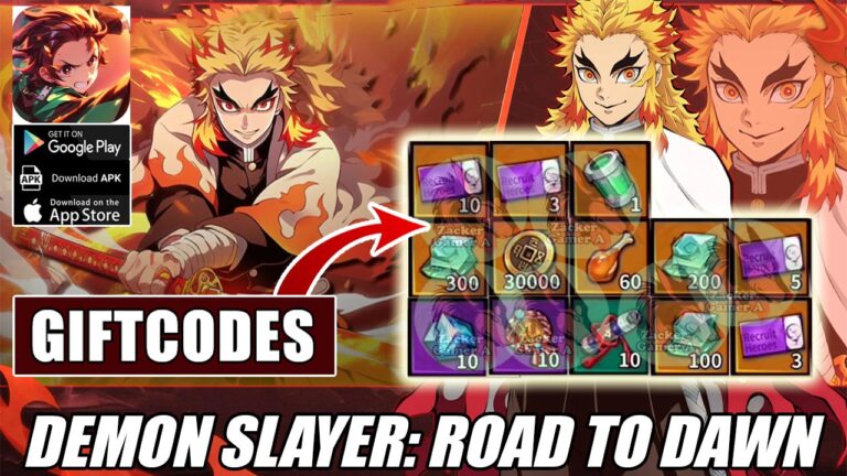 Demon Slayer Road To Dawn Giftcodes How To Redeem Code Zacker Gamer A