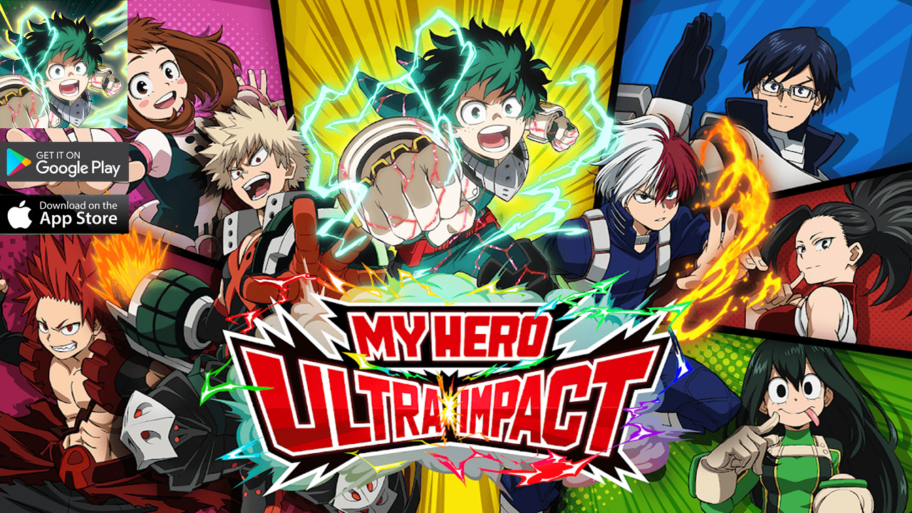 MY HERO ULTRA IMPACT JP Gameplay Android iOS Zacker Gamer A