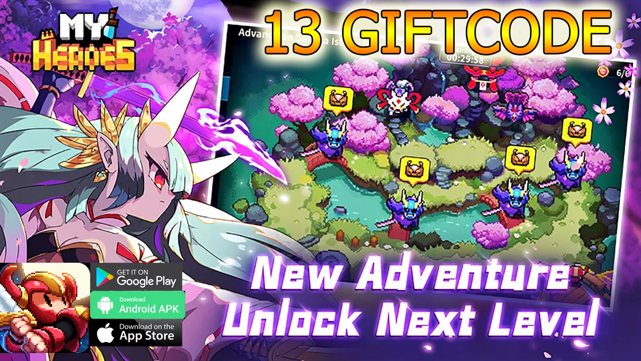 My Heroes Dungeon Raid 13 Giftcodes & Gameplay Android iOS APK