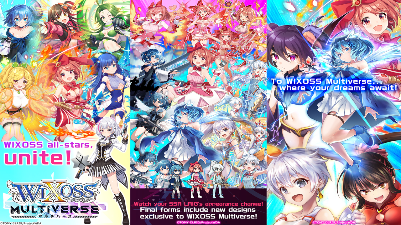 WIXOSS Multiverse Gameplay Play on Browser | WIXOSS Multiverse Mobile & Webgame | WIXOSS Multiverse Anime Girls RPG Game | WIXOSS Multiverse 