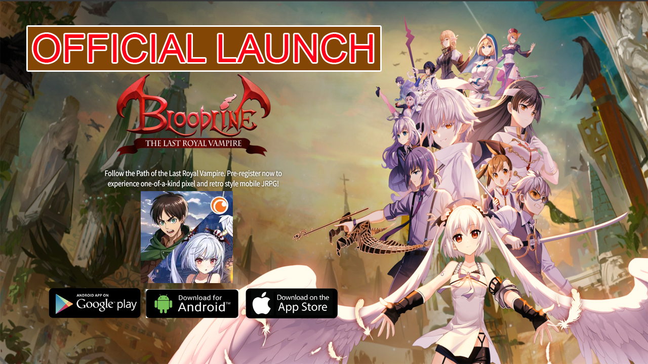 Bloodline The Last Royal Vampire Gameplay Android iOS APK Download | Bloodline The Last Royal Vampire Mobile Strategy RPG Game | Bloodline The Last Royal Vampire 