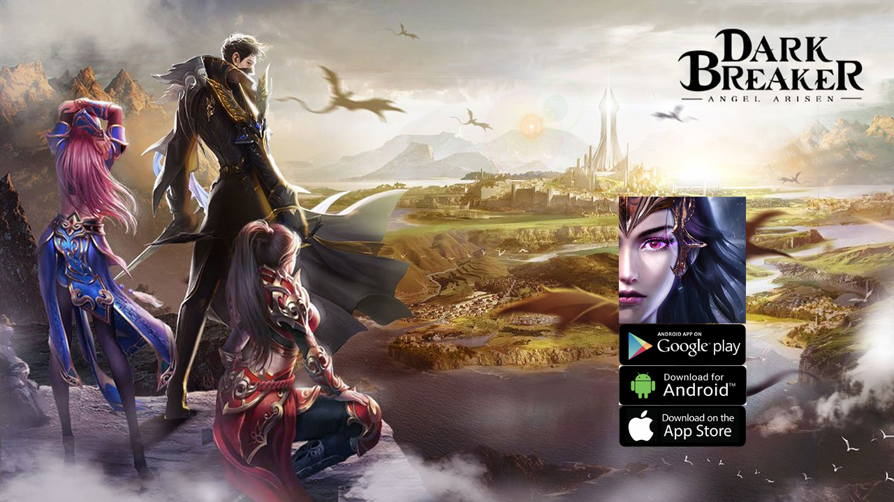 Dark Breaker Angel arisen Gameplay Android iOS APK Download | Dark Breaker Angel arisen Mobile MMORPG Game | Dark Breaker: Angel arisen 