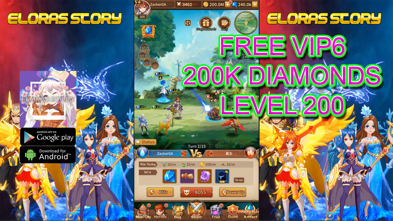 eloras-story-gameplay-free-vip-6-200k-diamonds-eloras-story-game