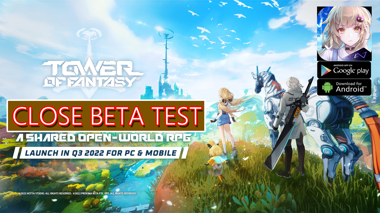 Tower of Fantasy Gameplay CBT Android APK Download | Tower of Fantasy Global | Tower of Fantasy English | Tower of Fantasy Mobile 3D MMORPG Game 