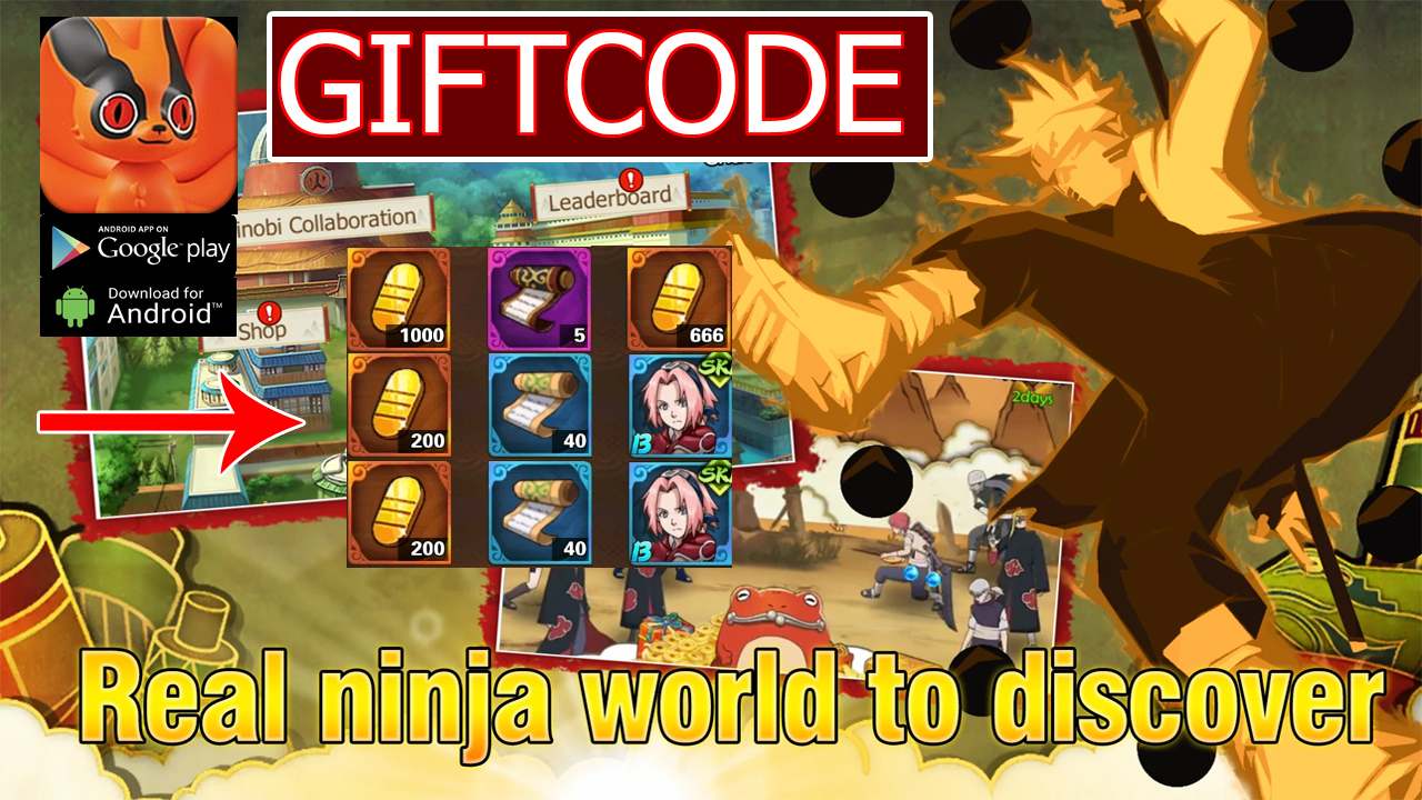 Academy ninja & Giftcode Gameplay Android APK Download | All Redeem Code Academy ninja & How to Redeem Code | Academy ninja Code 