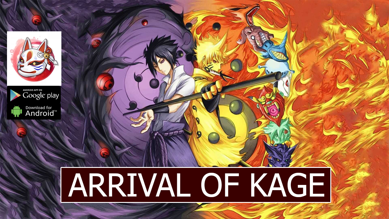 Arrival of Kage Gameplay Android APK Download | Arrival of Kage Mobile Naruto RPG Game | Arrival of Kage 