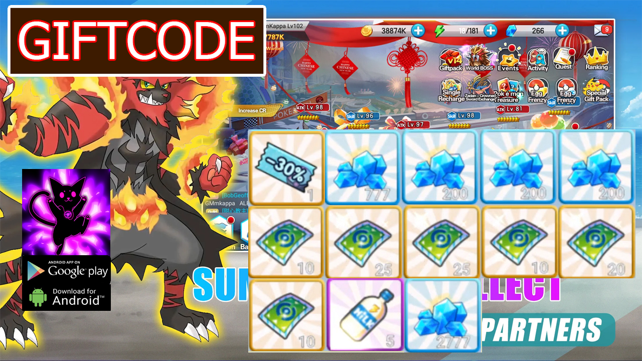 Battle of Partners & 15 Giftcode Gameplay Android APK Download | All Redeem Code Battle of Partners - How to Redeem Code | Battle of Partners code | Battle of Partners 