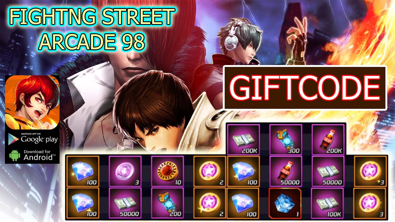 Fighting Street Arcade 98 & 5 Giftcodes | All Redeem Code Fighting Street Arcade 98 - How to Redeem Code | Fighting Street Arcade 98 code