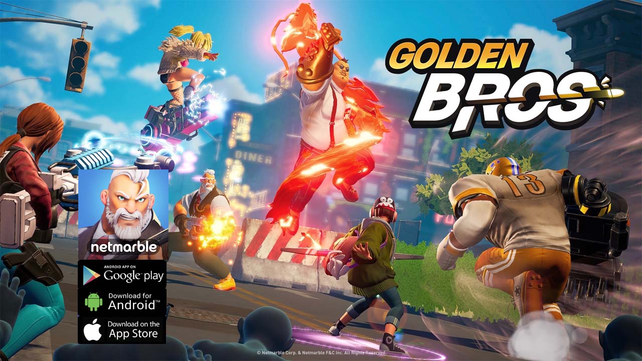 Golden Bros Gameplay NFT Game Play to Earn Android iOS APK Download | Golden Bros Mobile RPG Game | Golden Bros 