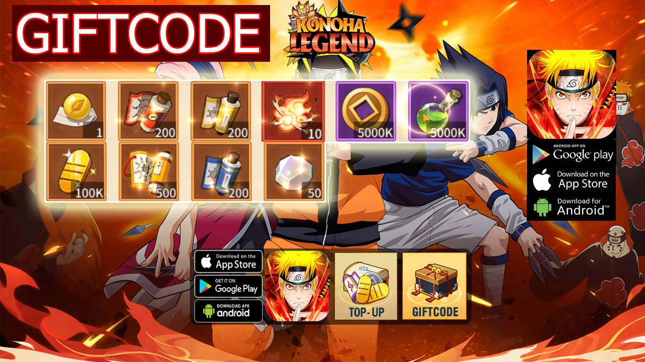 Konoha Legend Ninja AFK Mobile & Giftcode | All Redeem Code Konoha Legend Ninja AFK Mobile - How to Redeem Code | Konoha Legend Ninja AFK Mobile Codes | Konoha Legend Codes 