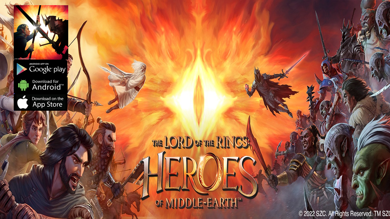 LoTR: Heroes of Middle-earth Gameplay Android iOS | LoTR: Heroes of Middle-earth Mobile RPG Game | LoTR Heroes of Middle-earth | Lord of the Rings Heroes of Middle-earth™ 