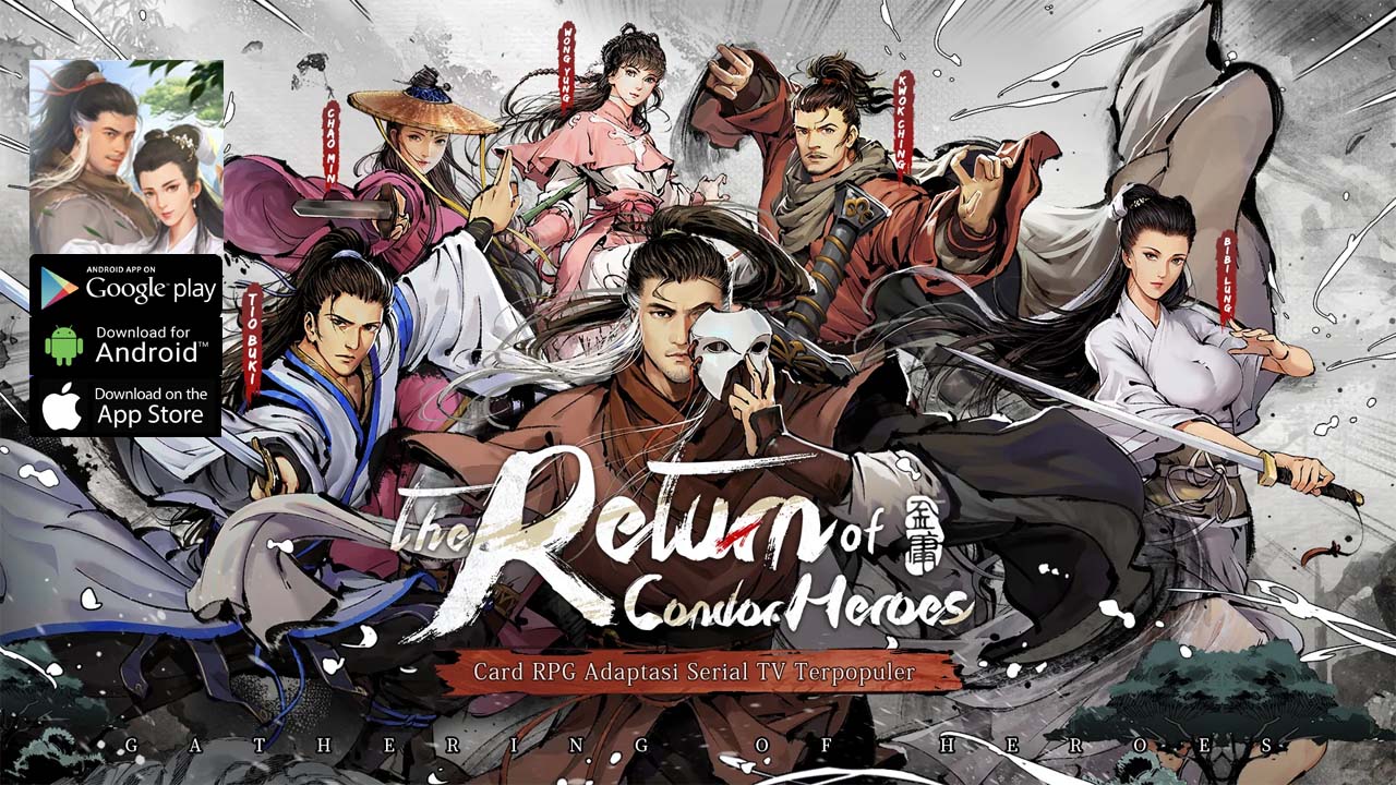 The Return of Condor Heroes Gameplay Android iOS APK Download | The Return of Condor Heroes Mobile RPG Game | The Return of Condor Heroes 