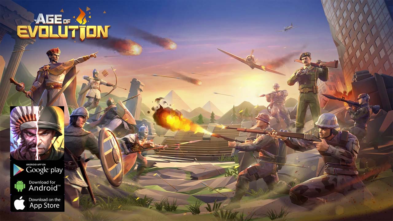 Age of Evolution Gameplay Android APK Download | Age of Evolution Mobile Strategy Game | Age of Evolution 