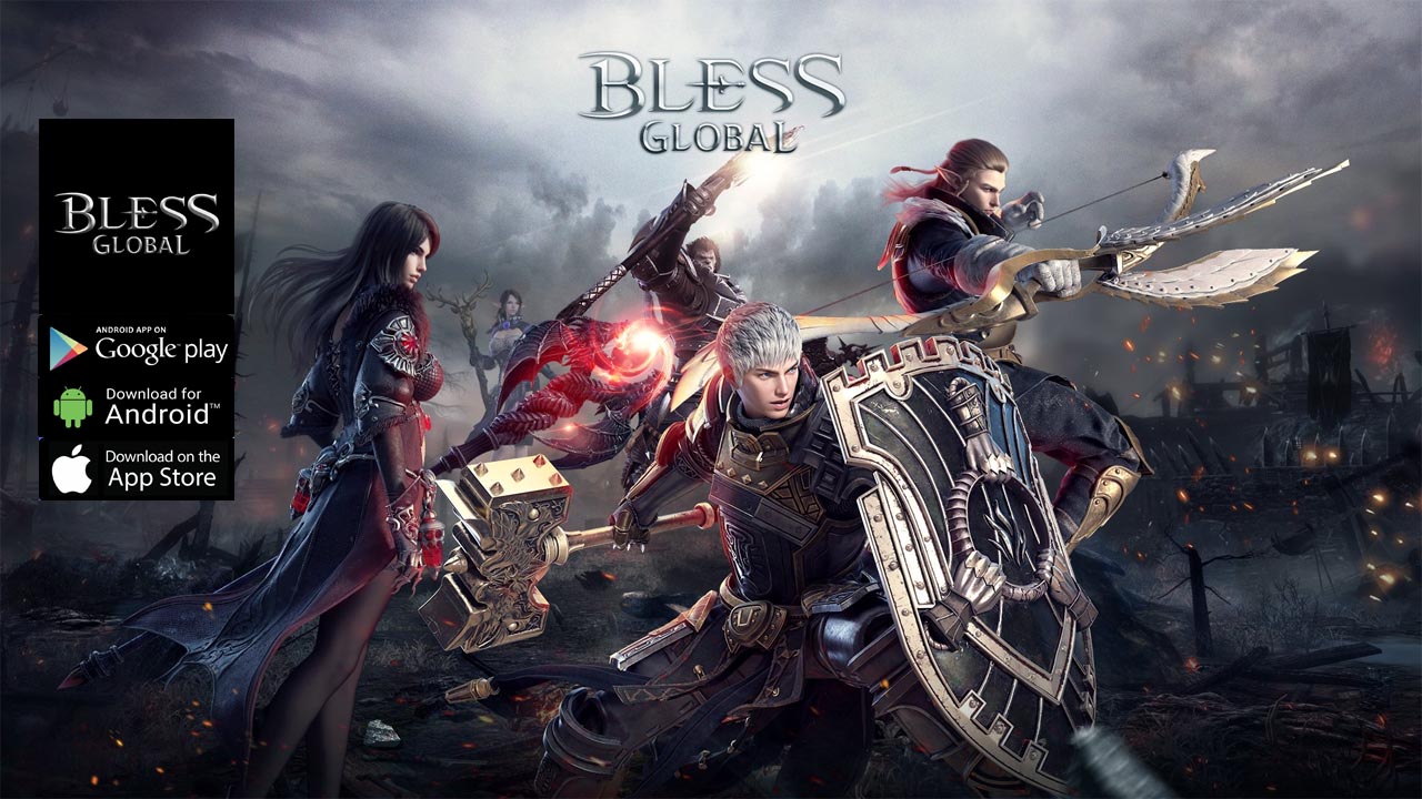 Bless Global Gameplay NFT Game Play to Earn (P2E) Android iOS Coming Soon | Bless Global Mobile 3D MMORPG | Bless Global 