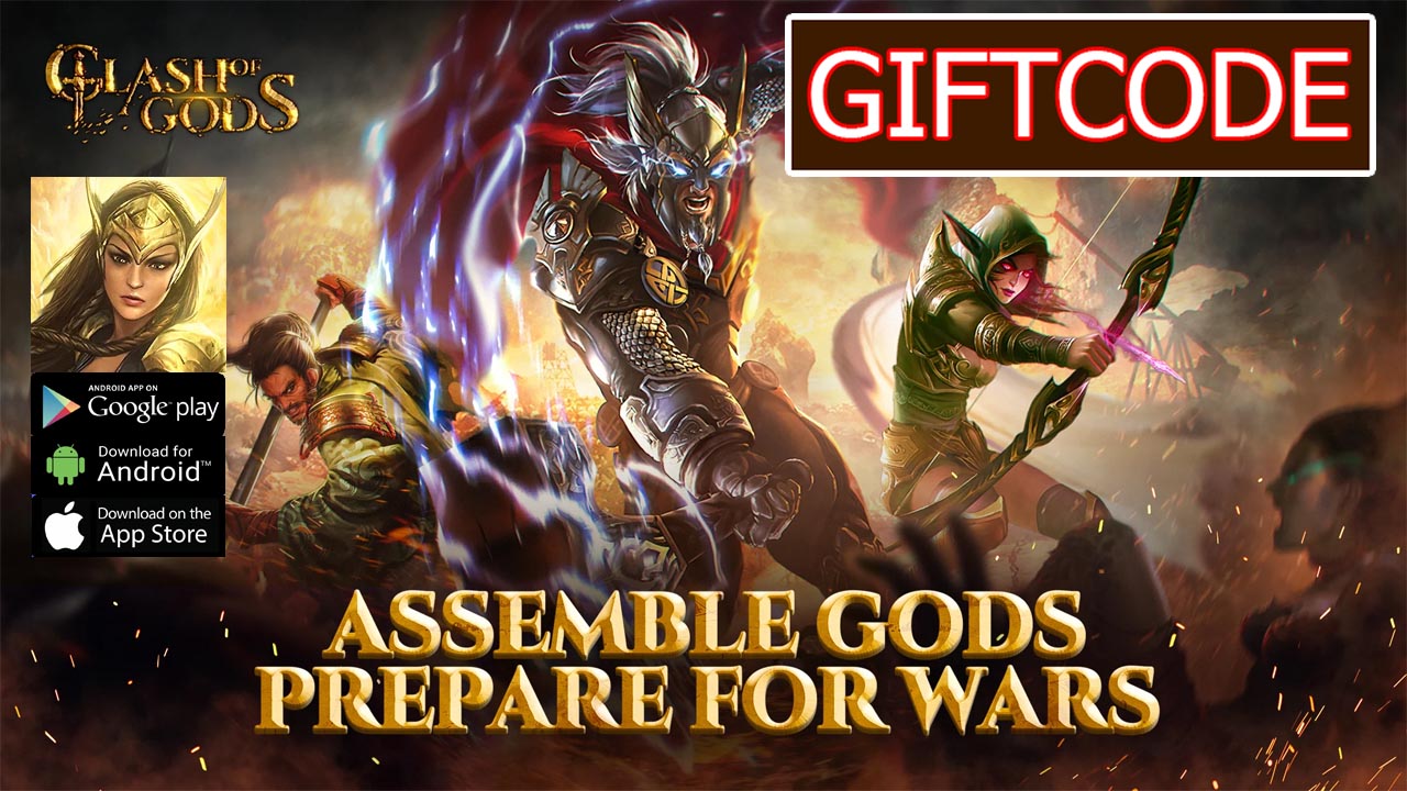 Clash of Gods & Giftcodes Gameplay Android APK Download | All Redeem Codes Clash of Gods - How to Redeem Code | Clash of Gods Mobile Strategy Game | Clash of Gods Infinity War 