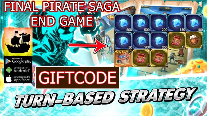 Final Pirate Saga End Game 13 Giftcodes Gameplay Android APK Download | All Redeem Codes Final Pirate Saga End Game - How to Redeem Code | Final Pirate Saga End Game