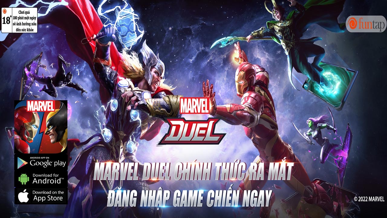Marvel Đại Chiến - Marvel Duel VN Chính thức ra mắt tải ngay Android iOS APK | Marvel Đại Chiến Funtap Game | Marvel Đại Chiến | Marvel Duel VN Funtap 