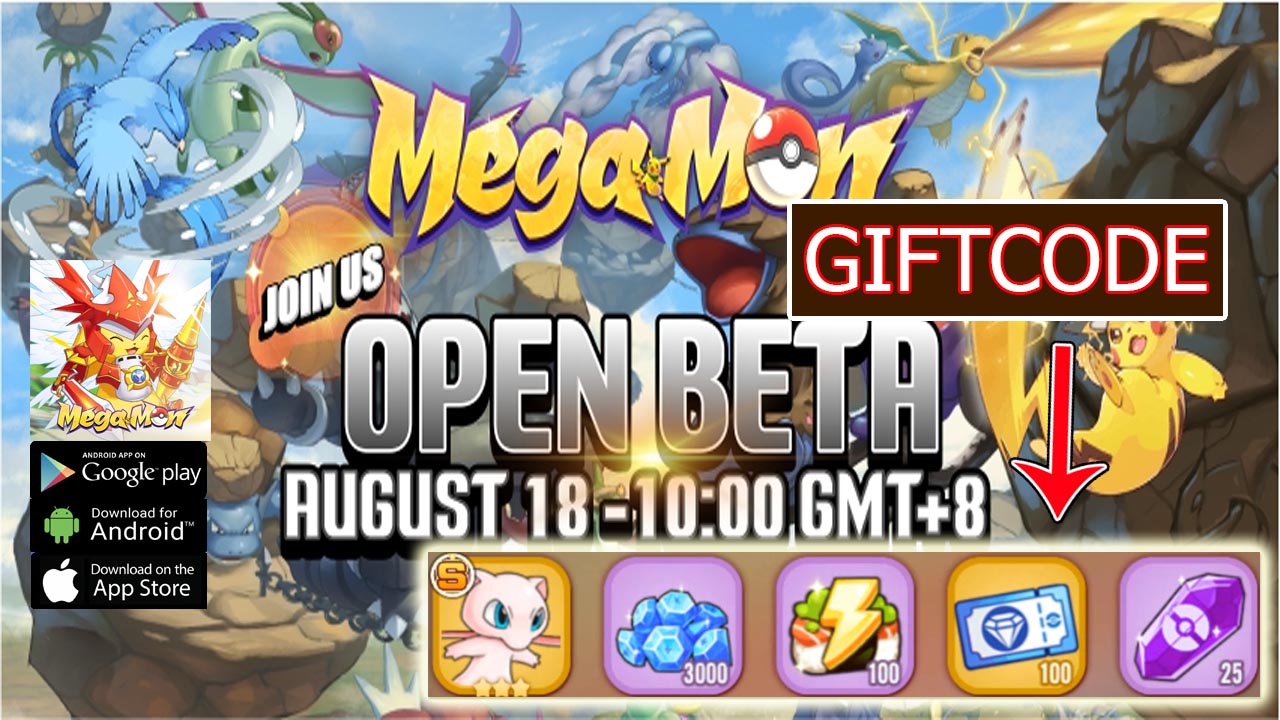 Mega Mon Giftcodes Gameplay Free VIP 3 Android iOS APK Download | All Redeem codes Mega Mon - How to Redeem Code | Mega Monster RedFox Network 