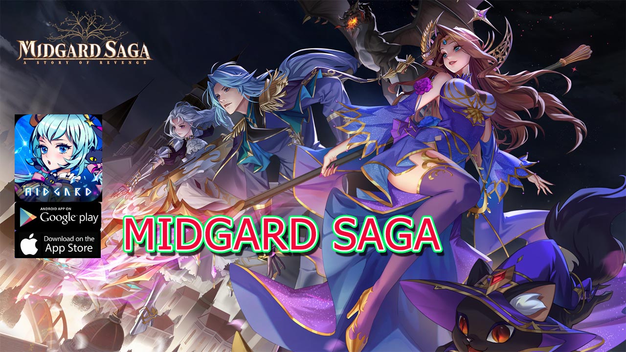 Midgard Saga Gameplay Android iOS Coming Soon | Midgard Saga Mobile Idle RPG Game | Midgard Saga by Yeeha Games 