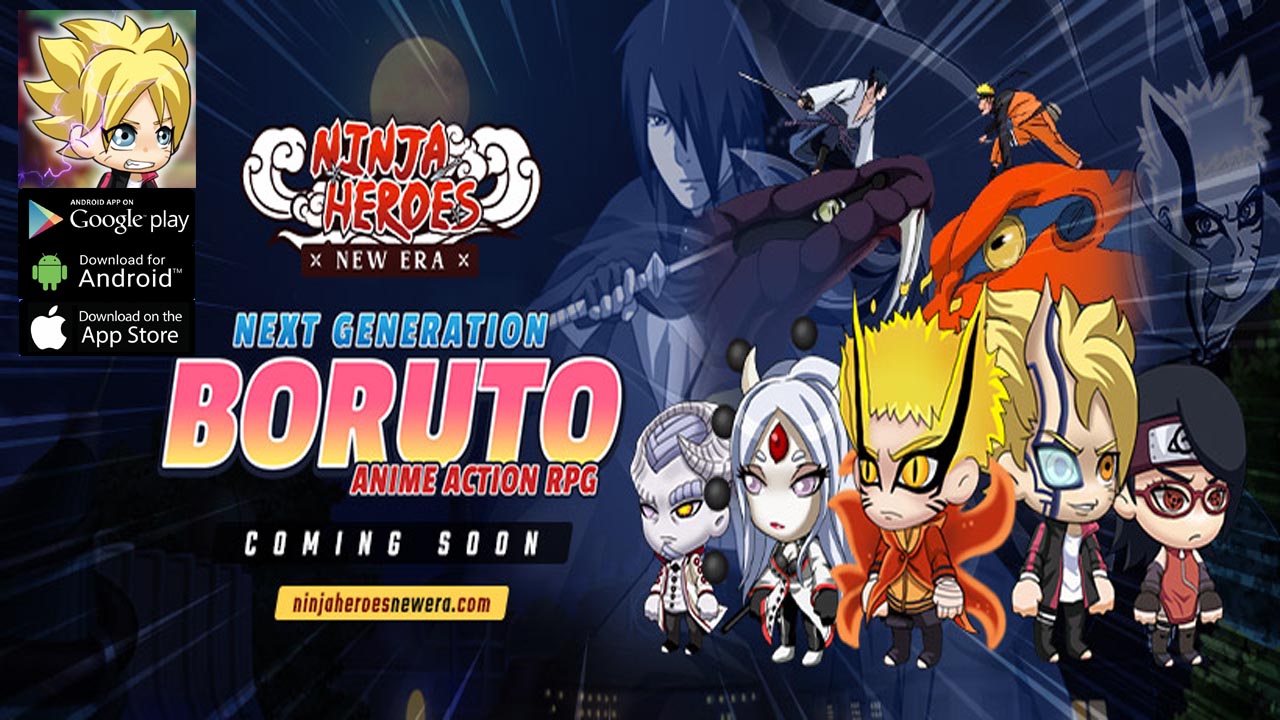 Ninja Heroes New Era Release Date - How to Download and Play Before Launch | Ninja Heroes New Era Mobile Naruto Boruto RPG | Ninja Heroes New Era 