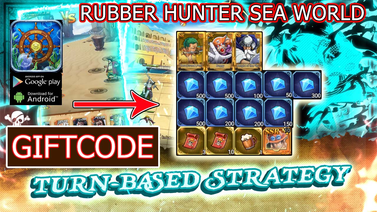 Rubber Hunter Sea World & 13 Giftcodes | All Redeem Codes Rubber Hunter Sea World - How to Redeem Code | Rubber Hunter Sea World codes 
