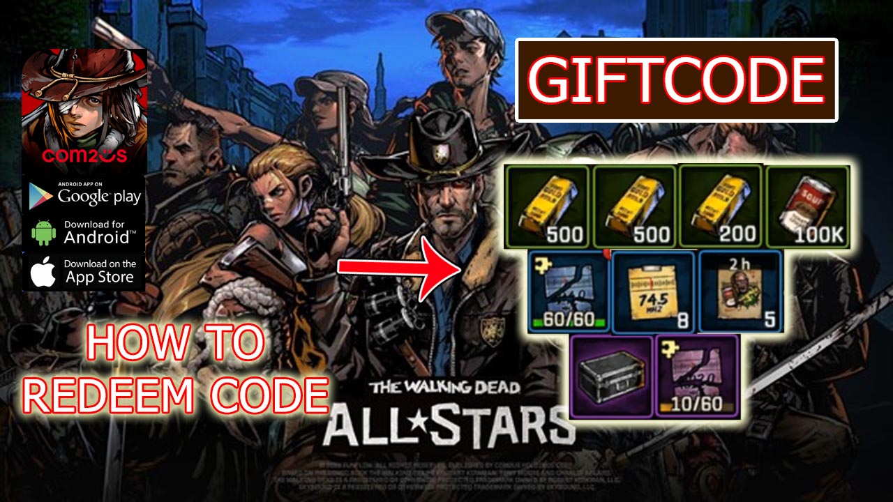 The Walking Dead All Stars & 4 Giftcodes | All Redeem Codes The Walking Dead All Stars - How to Redeem Code | The Walking Dead All Stars 