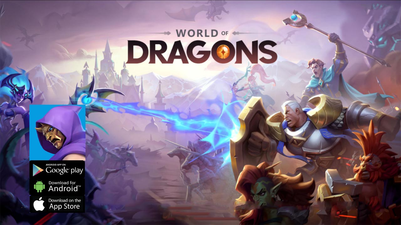World of Dragons Gameplay Android APK Download | World of Dragons Mobile Strategy Game | World of Dragons 