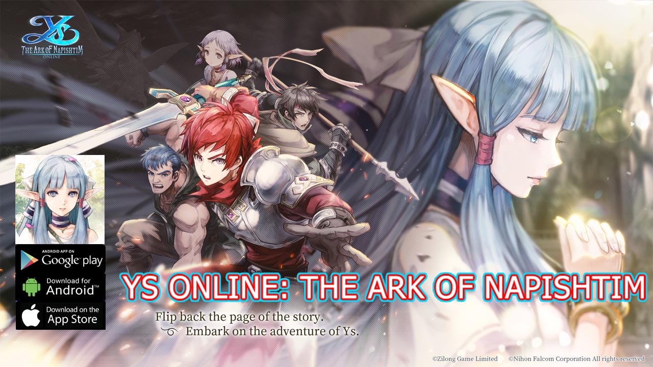 Ys Online The Ark of Napishtim Gameplay Android iOS APK Download | Ys Online:The Ark of Napishtim Mobile MMORPG Game | Ys Online The Ark of Napishtim 