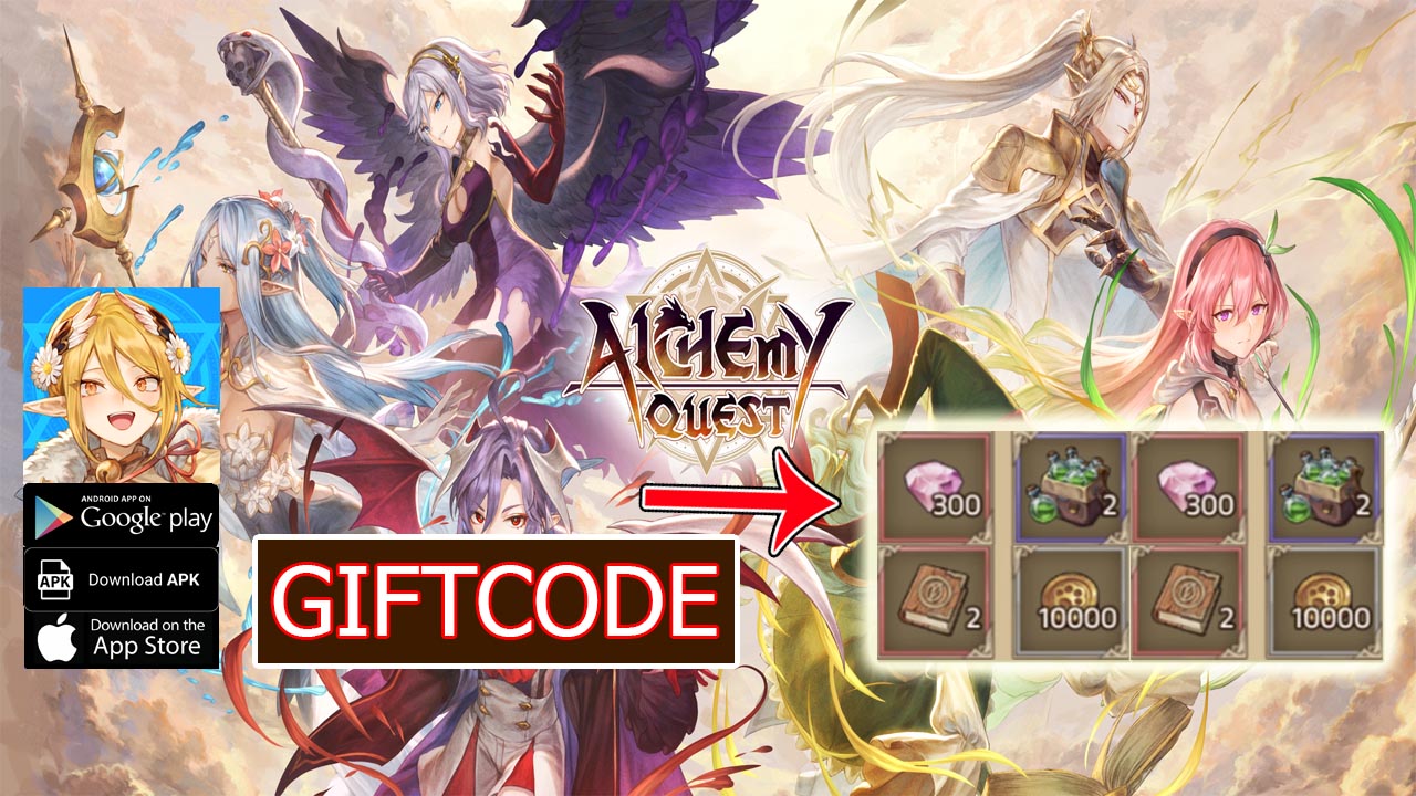 Alchemy Quest & 2 Giftcodes Gameplay Android APK Download | All Redeem Codes Alchemy Quest - How to Redeem Code | Alchemy Quest 