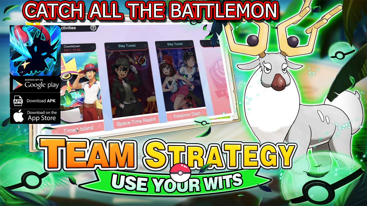 Catch All the Battlemon Gameplay Android APK Download | Catch All the Battlemon Mobile Pokemon RPG Game | Catch All the Battlemon 