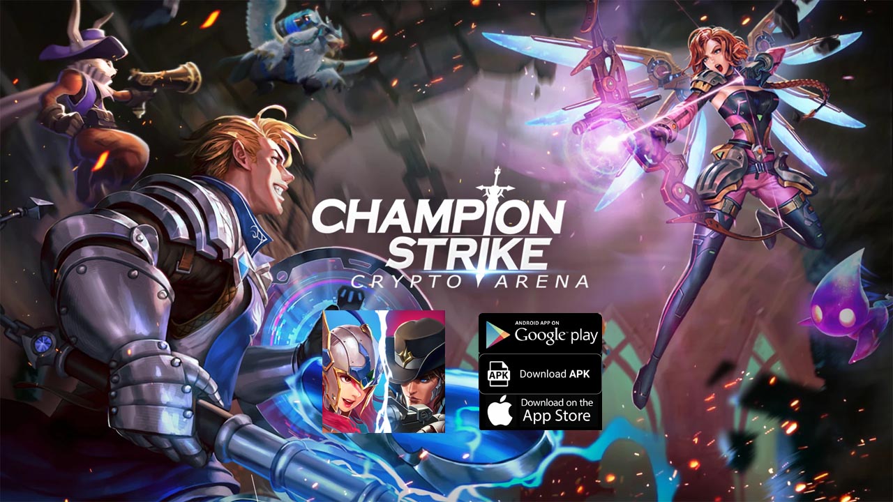 Champion Strike Crypto Arena Gameplay Android iOS Coming Soon | Champion Strike Crypto Arena Mobile NFT Game Play to Earn P2E | Champion Strike Crypto Arena 