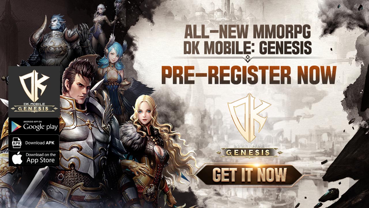 DK Mobile Genesis Gameplay Android iOS APK Coming Soon | DK Mobile Genesis MMORPG Game | DK Mobile Genesis Global 