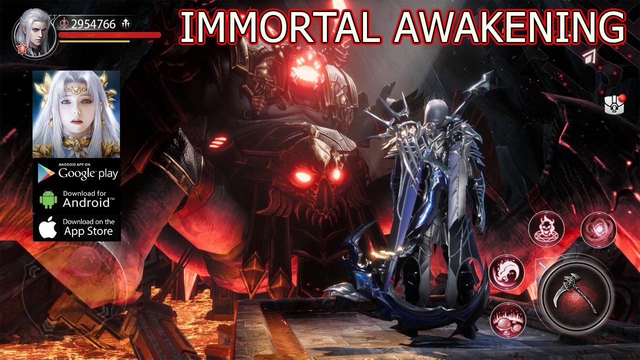 Immortal Awakening Global Gameplay Android iOS APK Coming Soon | Immortal Awakening Mobile MMORPG Game | Immortal Awakening 