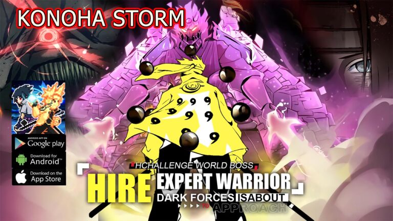 Konoha Storm Gameplay Android APK Download | Konoha Storm Mobile Naruto RPG Game | Konoha Storm