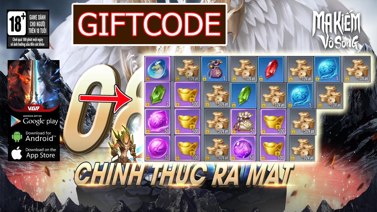 Ma Kiếm Vô Song & 12 Giftcode | Share Full Code Ma Kiếm Vô Song & Cách nhập mã nhận full quà tặng | Ma Kiếm Vô Song 