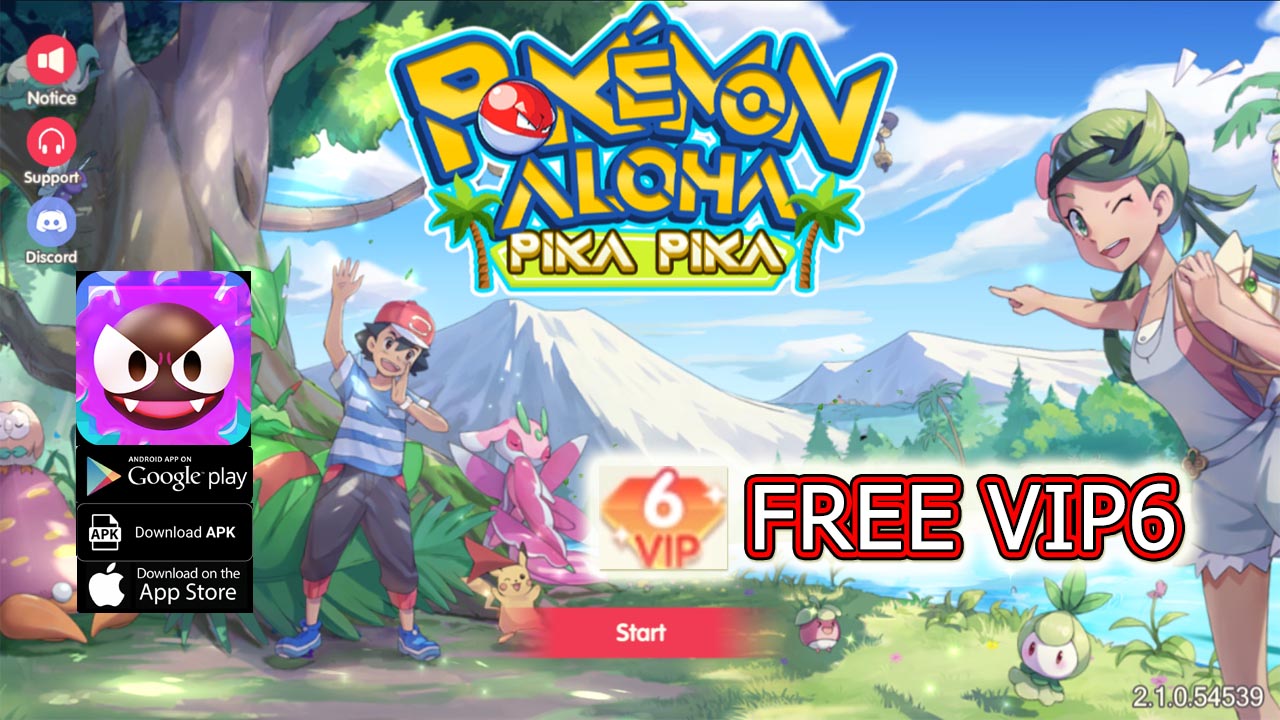 Monster Aloha PAPP Gameplay Free VIP 6 Android APK Download | Monster Aloha PAPP Mobile Pokemon RPG Game | Monster Aloha PAPP 