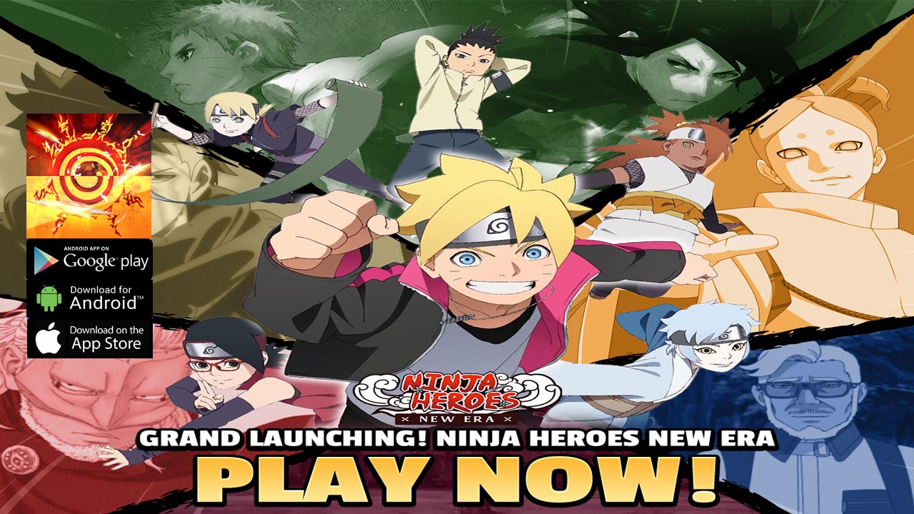 Ninja Heroes New Era Gameplay Grand Open Android APK Download | Ninja Heroes New Era Mobile Naruto RPG | Ninja Heroes New Era 
