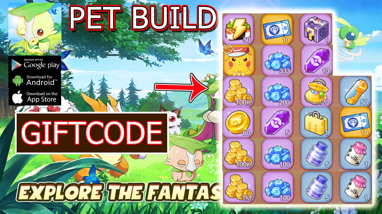 Pet Build & 7 Giftcodes | All Redeem Codes Pet Build - How to Redeem Code | Pet Build 
