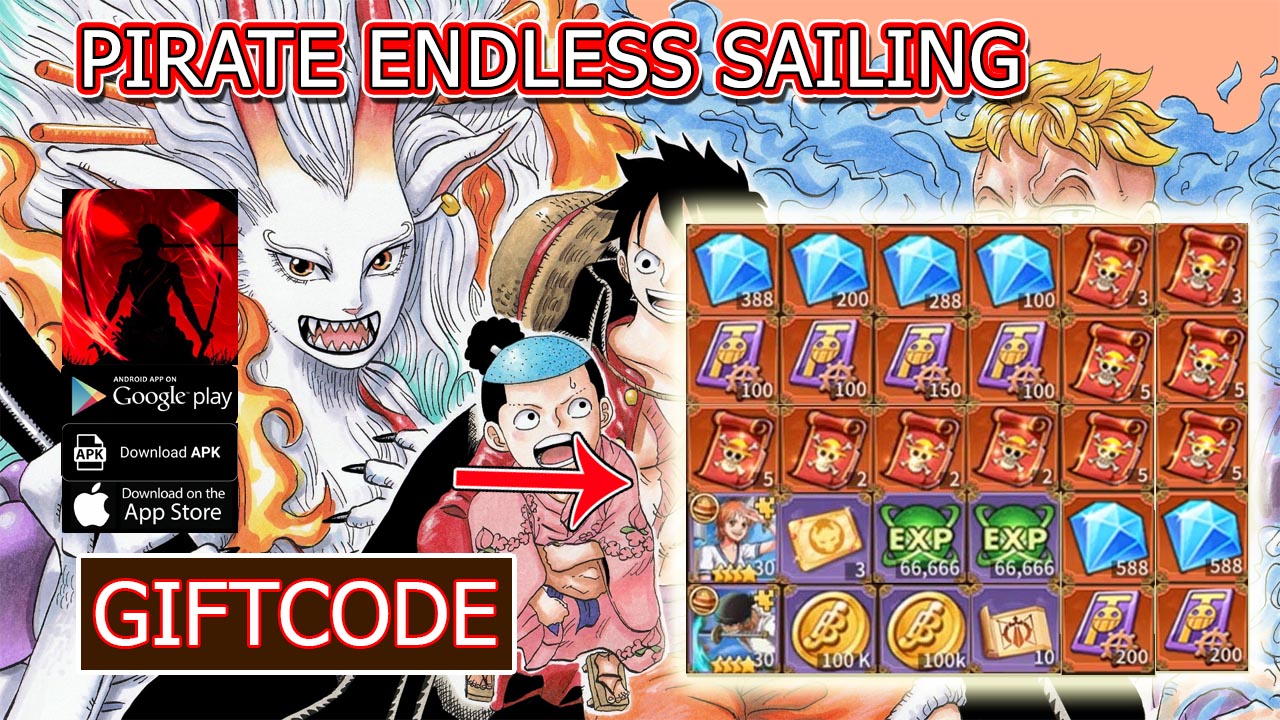 Pirate Endless Sailing & 13 Giftcodes | All Redeem Codes Pirate Endless Sailing - How to Redeem Code | Pirate Endless Sailing 