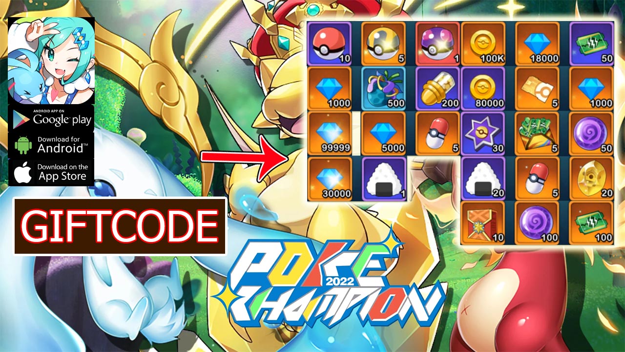 Poke Champion & 6 Giftcodes | All Redeem Codes Poke Champion - How to Redeem Code | PokeChampion 