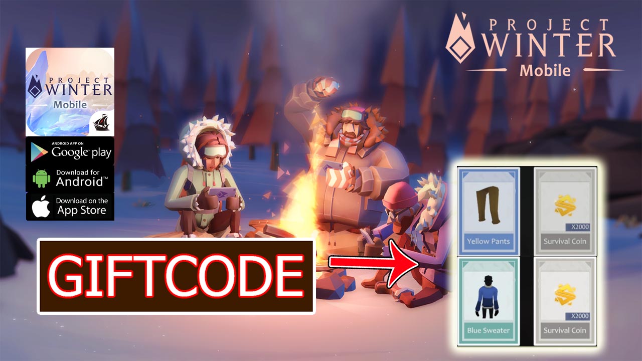 Project Winter Mobile & 2 Giftcodes | All Redeem Codes Project Winter Mobile - How to Redeem Code | Project Winter Mobile 