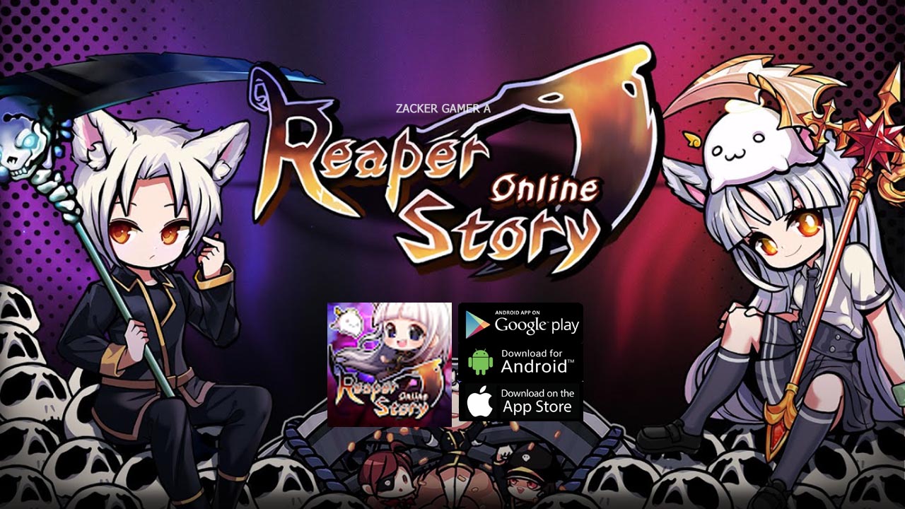 Reaper story online AFK RPG Gameplay Android iOS APK Download | Reaper story online AFK RPG Mobile Game | Reaper story online AFK RPG