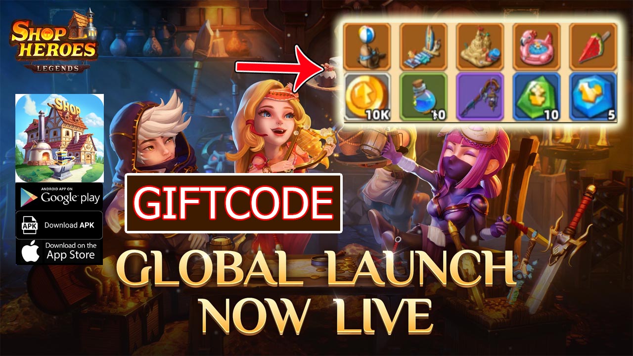 Shop Heroes Legends & Giftcodes Gameplay Android iOS APK Download | All Redeem Codes Shop Heroes Legends - How to Redeem Code | Shop Heroes Legends Idle RPG