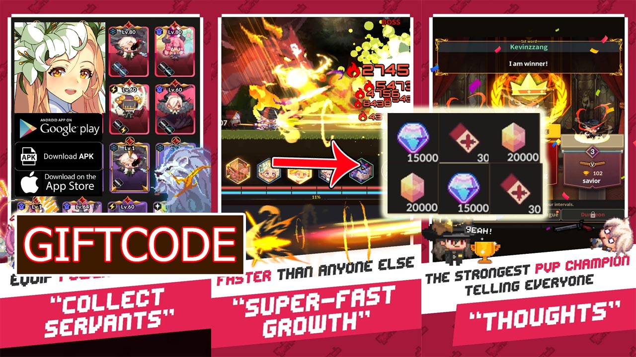 Spirit Savior & 3 Giftcodes Gameplay Android APK Download | All Redeem Codes Spirit Savior - How to Redeem Code | Spirit Savior 