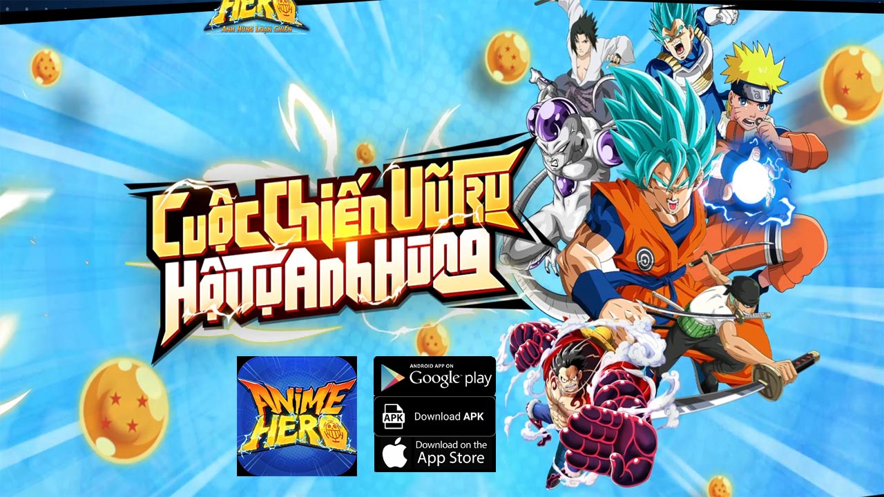 Anime Hero Anh Hùng Loạn Chiến Gameplay Free VIP 3 Android iOS APK Download | Anime Hero Anh Hùng Loạn Chiến Mobile RPG Game | Anime Hero Anh Hùng Loạn Chiến Tải game 