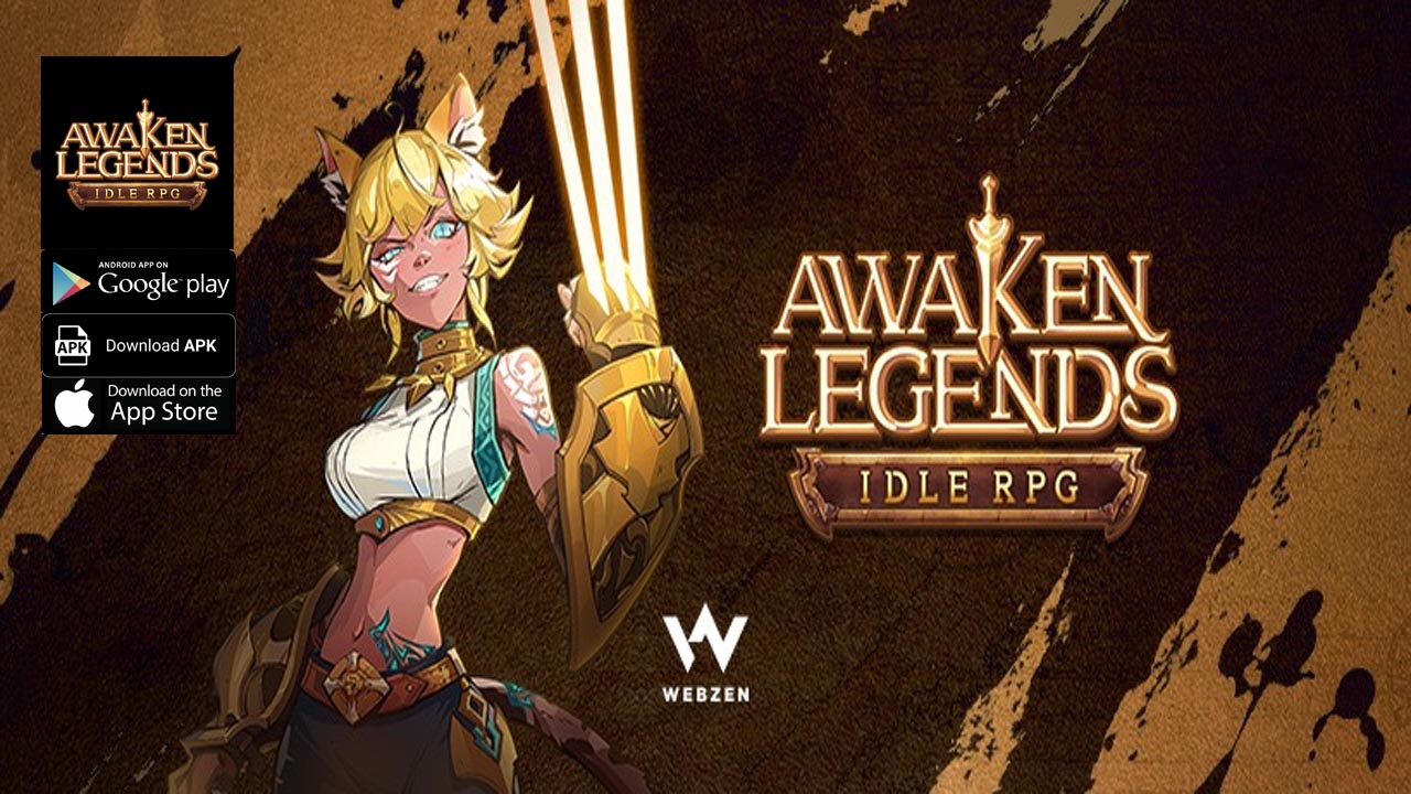 Awaken Legends Idle RPG Gameplay Android iOS Coming Soon | Awaken Legends Idle RPG Mobile Game | Awaken Legends Idle RPG by WEBZEN Inc 
