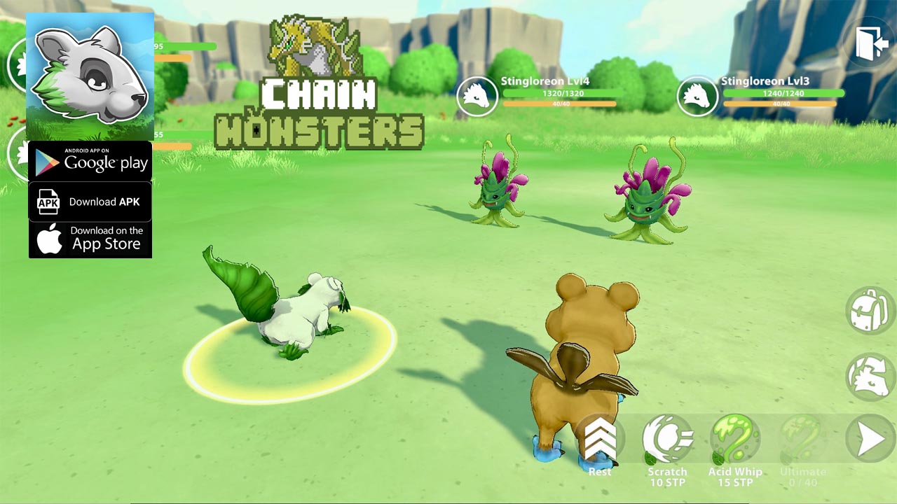 Chainmonsters Gameplay Android iOS APK Download | Chainmonsters Mobile RPG Game | Chainmonsters Demo Closed Beta 