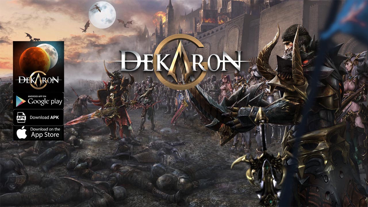 Dekaron G Gameplay Android iOS APK Download | Dekaron G Mobile NFT Game Play to Earn MMORPG Game | Dekaron G