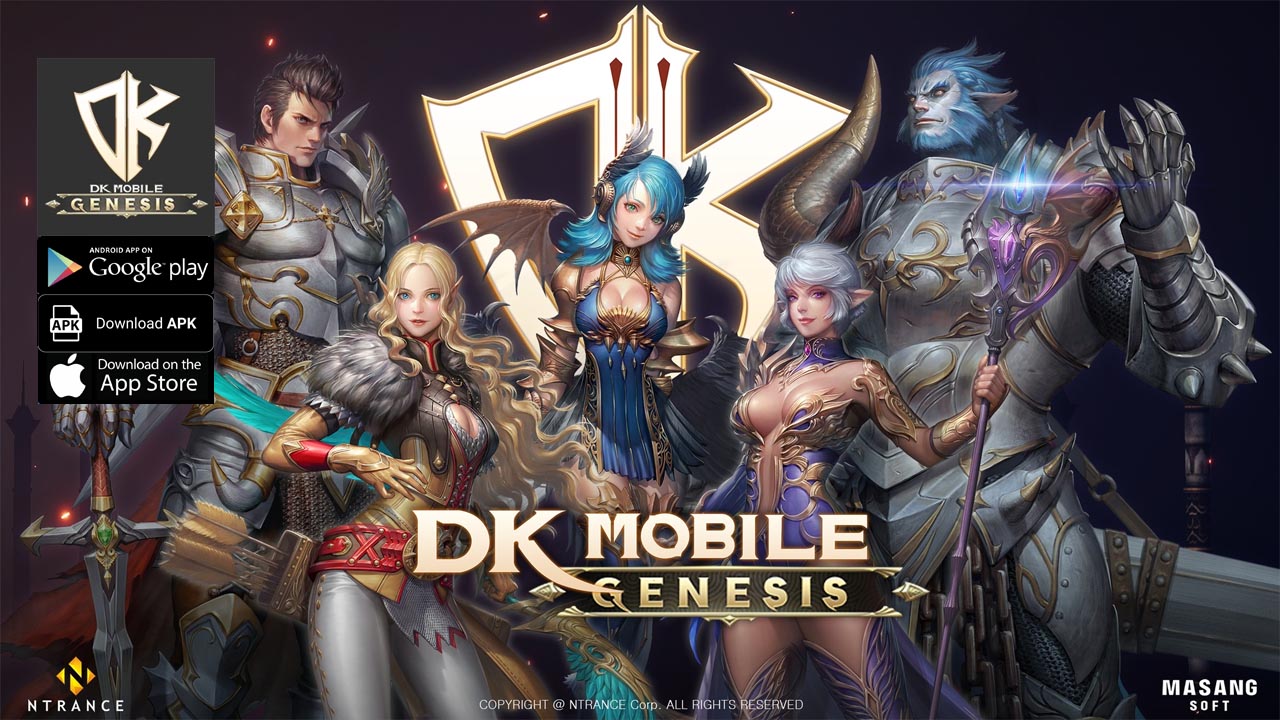 DK Mobile Genesis Gameplay Android APK Download | DK Mobile Genesis MMORPG Game | DK Mobile Genesis Global 