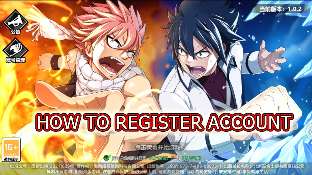 Fairy Tail Mobile How to Register Account & Log in & Download Game | Fairy Tail Mobile Idle RPG Game | Fairy Tail Mobile 